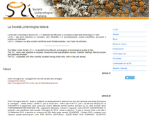 Tablet Screenshot of lichenologia.eu